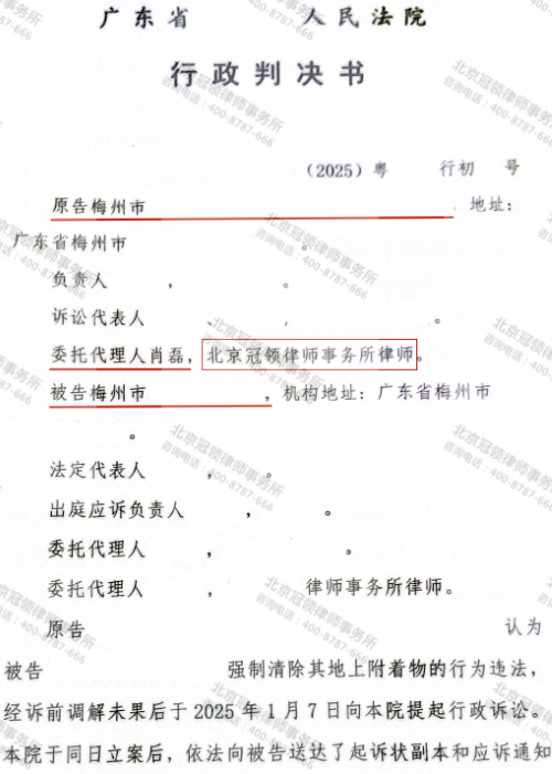 【胜诉故事】38亩林地遭连夜毁害村民无措，律师细究详情助大伙确认强制清表违法-3